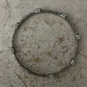 Brighton Silver Bracelet with Crystal Details